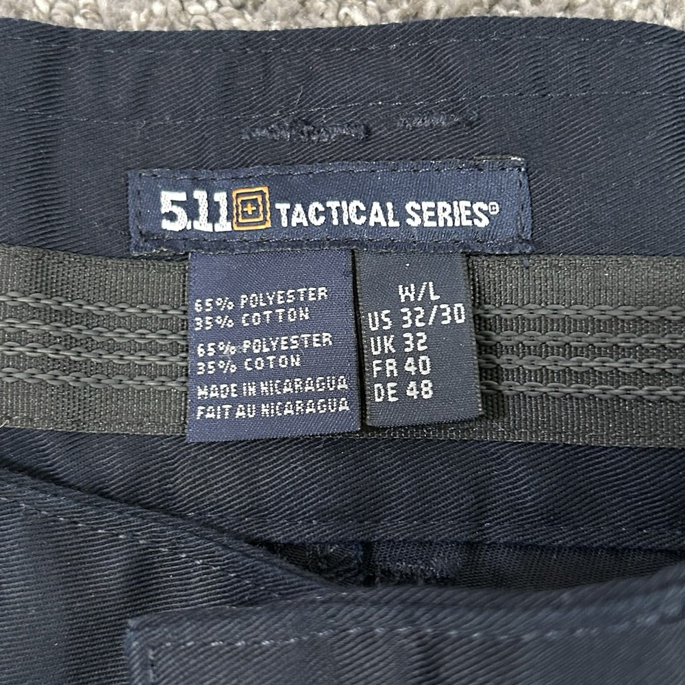 5.11 Tactical Men's Regular Fit EMS Cargo Pants 32x30 Dark Navy 74310 EUC - Picture 3 of 10